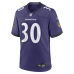 Джерси Baltimore Ravens Ryan Eckley Nike Purple Team Game