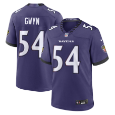 Джерси Baltimore Ravens Jovaughn Gwyn Nike Purple Team Game Джерси Baltimore Ravens Jovaughn Gwyn Nike Purple Team Game