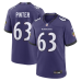 Джерси Baltimore Ravens Danny Pinter Nike Purple Team Game Джерси Baltimore Ravens Danny Pinter Nike Purple Team Game