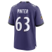 Джерси Baltimore Ravens Danny Pinter Nike Purple Team Game