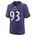Джерси Baltimore Ravens Calais Campbell Nike Purple Team Game