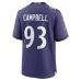 Джерси Baltimore Ravens Calais Campbell Nike Purple Team Game