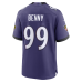 Джерси Baltimore Ravens Rayshaun Benny Nike Purple Team Game