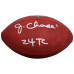 Ja'Marr Chase Cincinnati Bengals Autographed Fanatics Authentic Wilson Duke Full Color Football with 24 T.C.' Inscription Ja'Marr Chase Cincinnati Bengals Autographed Fanatics Authentic Wilson Duke Full Color Football with 24 T.C.' Inscription