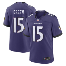 Джерси Baltimore Ravens Mike Green Nike Purple Team Game Джерси Baltimore Ravens Mike Green Nike Purple Team Game