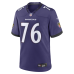 Джерси Baltimore Ravens Carson Vinson Nike Purple Team Game
