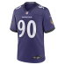Джерси Baltimore Ravens Aeneas Peebles Nike Purple Team Game