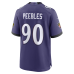 Джерси Baltimore Ravens Aeneas Peebles Nike Purple Team Game