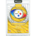 Карточка Jerome Bettis Pittsburgh Steelers Autographed 2024 Panini Spectra Neon Marble #SS-JBS #1/4