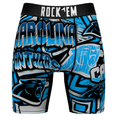 Боксеры Carolina Panthers Rock Em Socks Blue Sketched Out Боксеры Carolina Panthers Rock Em Socks Blue Sketched Out