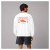 Свитшот Denver Broncos Levelwear White Luxe Zone Logo