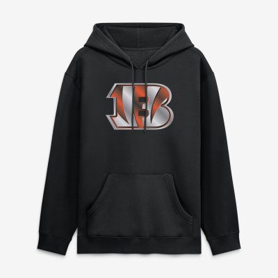 Толстовка Cincinnati Bengals Black Metallic Mascot