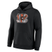 Толстовка Cincinnati Bengals Black Metallic Mascot