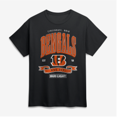 Футболка Cincinnati Bengals Black Bud Light Футболка Cincinnati Bengals Black Bud Light