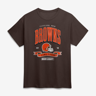 Футболка Cleveland Browns Brown Bud Light