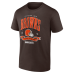 Футболка Cleveland Browns Brown Bud Light