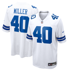 Джерси Dallas Cowboys Von Miller Nike White Game Джерси Dallas Cowboys Von Miller Nike White Game