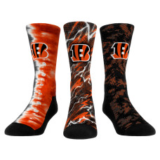 Носки 3 пары Unisex Cincinnati Bengals Rock Em Team Tones