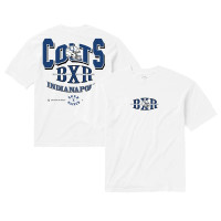 Футболка Indianapolis Colts Born x Raised Unisex Block Letter - White