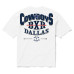 Футболка Dallas Cowboys Born x Raised Unisex Block Letter - White