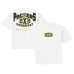 Футболка Green Bay Packers Born x Raised Unisex Block Letter - White