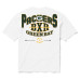Футболка Green Bay Packers Born x Raised Unisex Block Letter - White