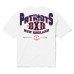 Футболка New England Patriots Born x Raised Unisex Block Letter - White