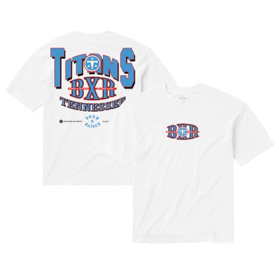 Футболка Tennessee Titans Born x Raised Unisex Block Letter - White