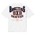 Футболка Denver Broncos Born x Raised Unisex Block Letter - White