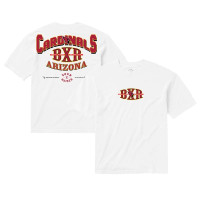 Футболка Arizona Cardinals Born x Raised Unisex Block Letter - White