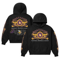 Толстовка Minnesota Vikings Born x Raised Unisex Crest - Black