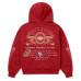 Толстовка San Francisco 49ers Born x Raised Unisex Crest - Scarlet