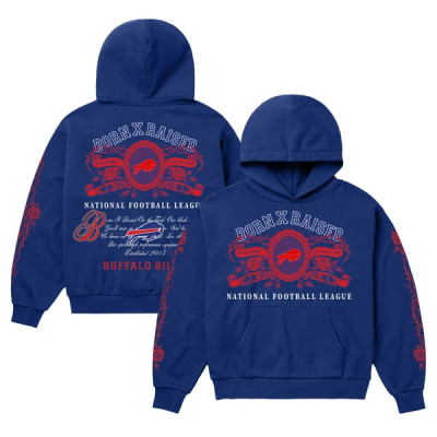 Толстовка Buffalo Bills Born x Raised Unisex Crest - Royal