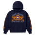 Толстовка Denver Broncos Born x Raised Unisex Crest - Navy