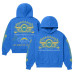 Толстовка Los Angeles Chargers Born x Raised Unisex Crest - Powder Blue