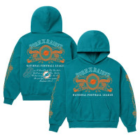 Толстовка Miami Dolphins Born x Raised Unisex Crest - Aqua