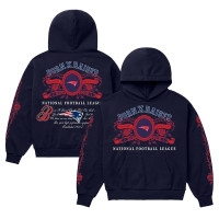 Толстовка New England Patriots Born x Raised Unisex Crest - Navy