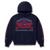 Толстовка New England Patriots Born x Raised Unisex Crest - Navy