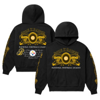 Толстовка Pittsburgh Steelers Born x Raised Unisex Crest - Black