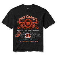Футболка Cincinnati Bengals Born x Raised Unisex Crest - Black