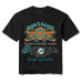 Футболка Miami Dolphins Born x Raised Unisex Crest - Black