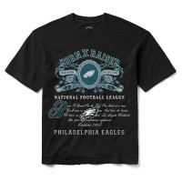 Футболка Philadelphia Eagles Born x Raised Unisex Crest - Black