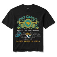 Футболка Jacksonville Jaguars Born x Raised Unisex Crest - Black