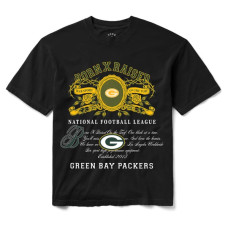 Футболка Green Bay Packers Born x Raised Unisex Crest - Black