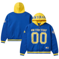 Толстовка Los Angeles Rams Born x Raised Unisex On The Turf Full-Zip - Royal