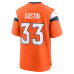 Джерси Denver Broncos Brent Austin Nike Orange Team Game