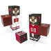 Tampa Bay Buccaneers Home & Away Magnetic Fidget Building Cubes Combo Set