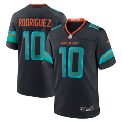 Джерси Jacob Rodriguez Miami Dolphins Nike Rivalries Collection Game - Navy