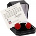 Tokens & Icons Cincinnati Bengals Game-Used Stadium Seat Cuff Links