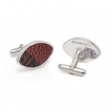 Arizona Cardinals Tokens & Icons Game-Used Football Cuff Links